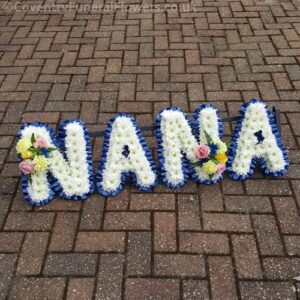 NANA Named Letter Tribute